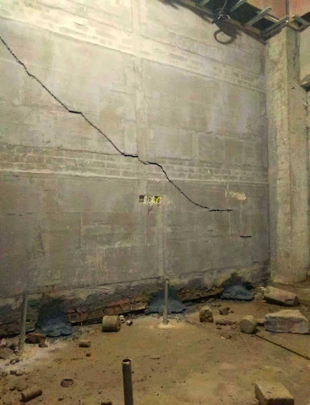 泰安岱岳区房屋下沉加固